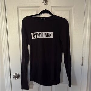 Gymshark Black Long Sleeve Shirt